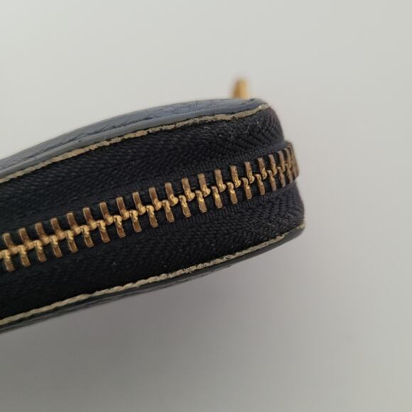 Marc By Marc Jacobs Black Zip Around Wallet Large Classic Logo Workwear Leather - Picture 10 of 13